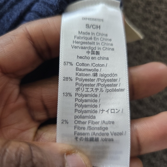 Madewell Sweater Small Women Colorblock Charleston V-Neck Pullover Cozy - Picture 8 of 12